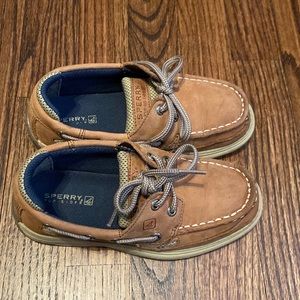 Boys Sperry Lanyard Boat Shoe sz 13.5